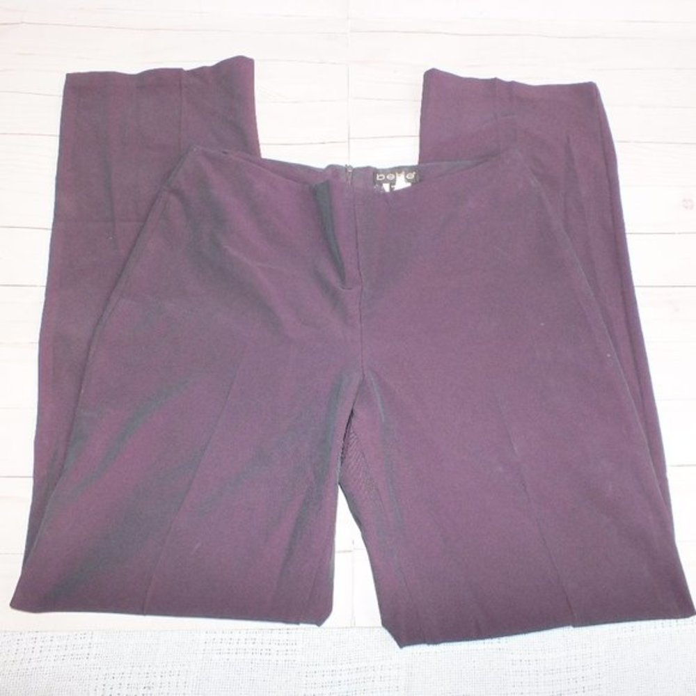 bebe PURPLE PANTS SIZE 10‎